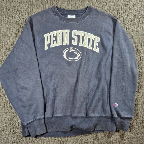 Champion Other - Champion Reverse Weave Sweatshirt Men Large Navy Penn State Nittany Lions NCAA